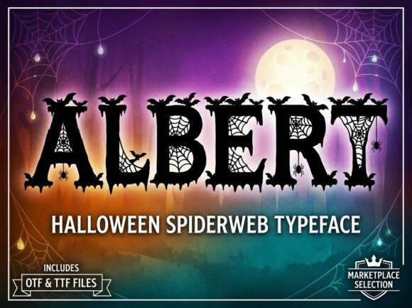 Albert: A Decorative Display Typeface for Bold Creativity