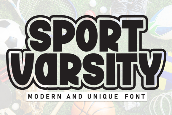 Discover Sport Varsity: A Friendly Font for Modern Design