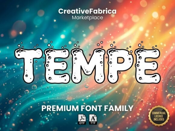 Discovering Tempe: A Display Font for Bold Visual Statements